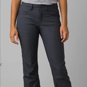 Dark grey Prana Halle hiking pants